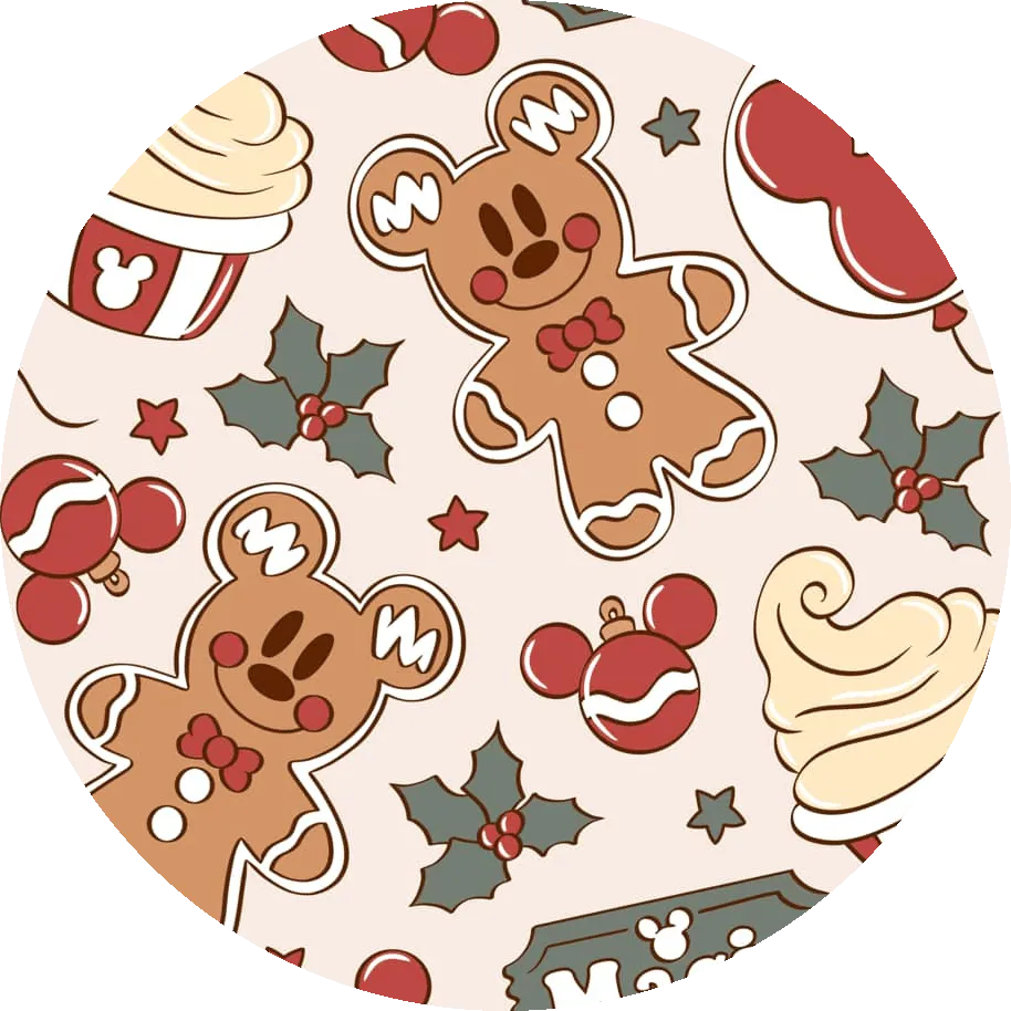 Merry & Bright Magic Gingerbread - Kids Crew Neck Sweatshirt