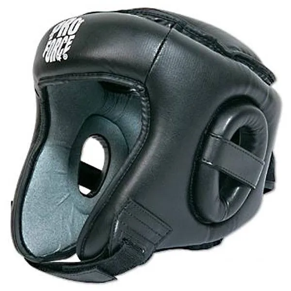 Proforce Open Face Headgear - Red or Black
