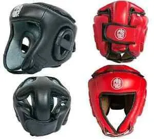 Proforce Open Face Headgear - Red or Black